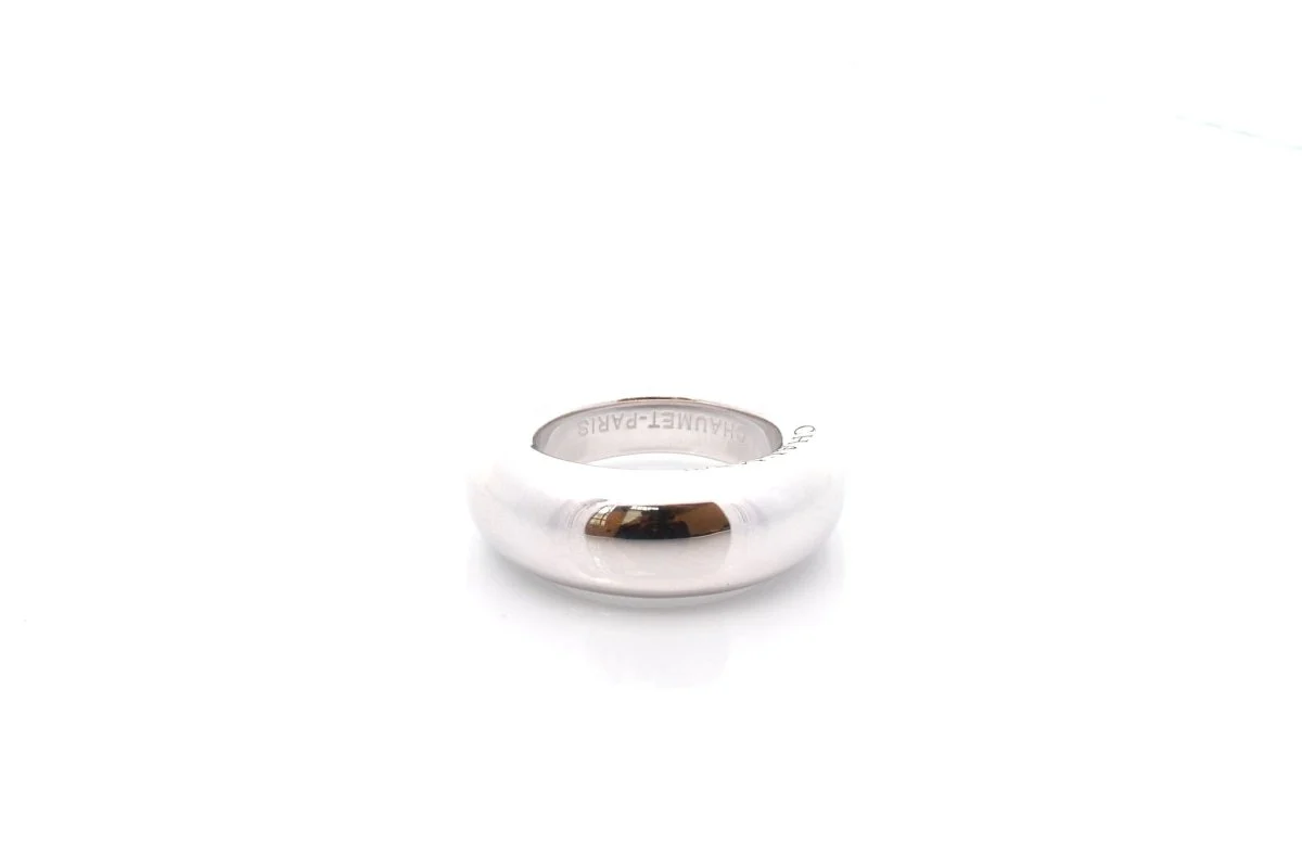 Ring 18k gold Chaumet wedding band