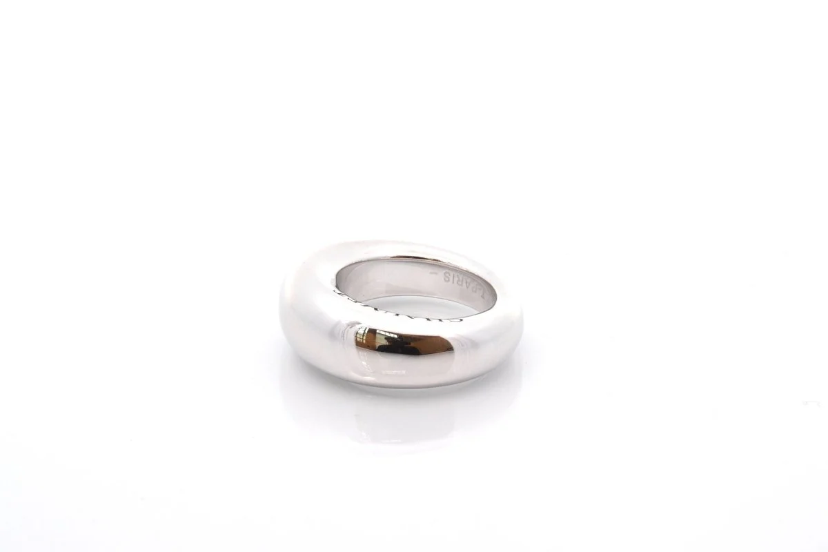 Ring 18k gold Chaumet wedding band - Image 3