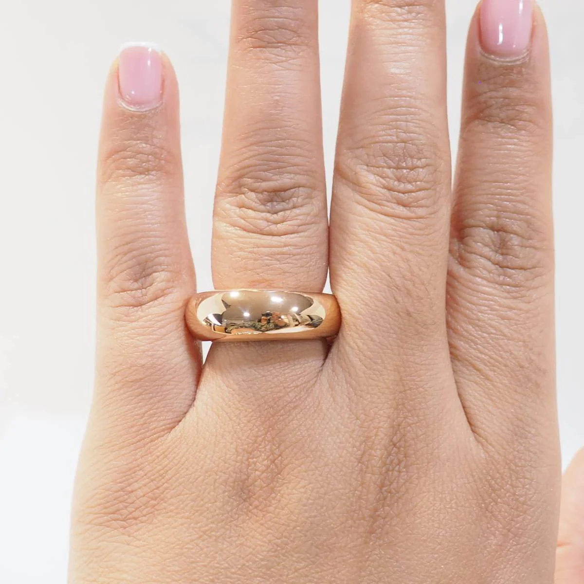 Ring Jonc CHAUMET in rose gold - Image 2