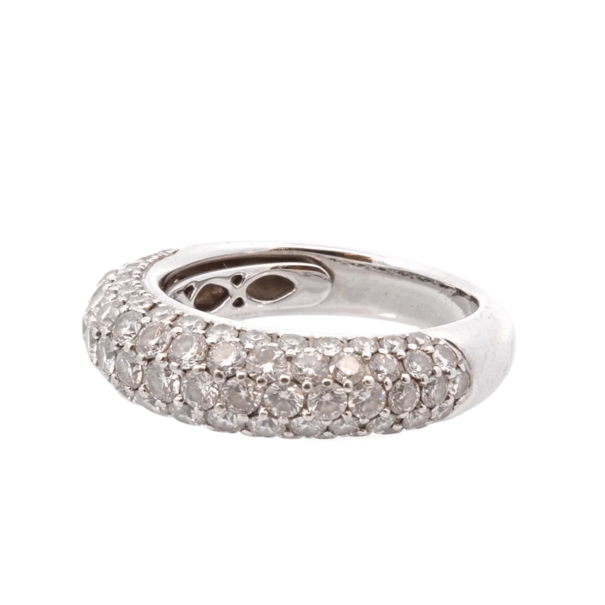 Ring Rush in white gold and diamonds - Image 3