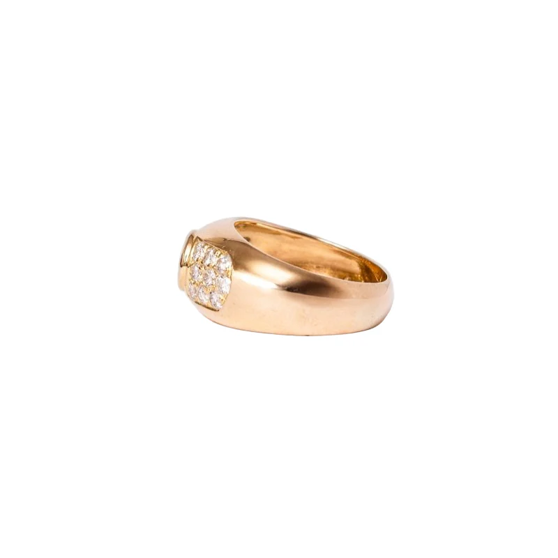 Ring Rush yellow gold and diamonds - Image 4