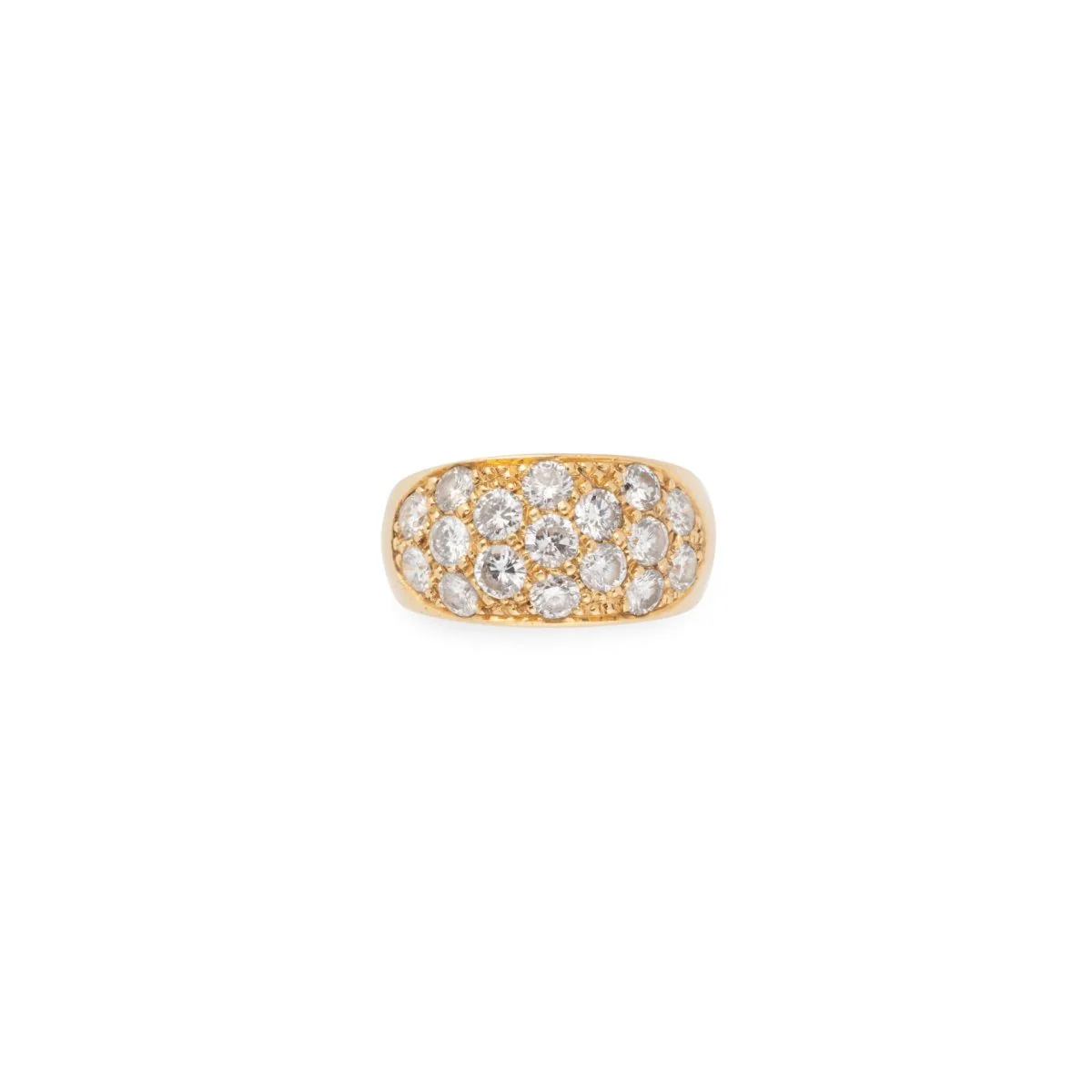 Ring rush yellow gold and diamonds - Image 4