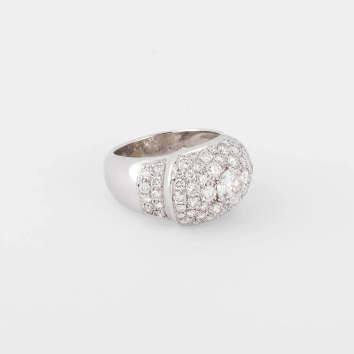 Diamond paved bangle ring - Image 3
