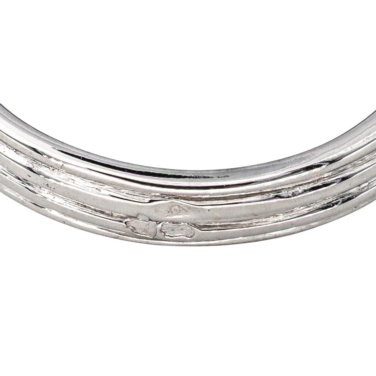 Ring Marguerite in white gold and diamonds - Image 7