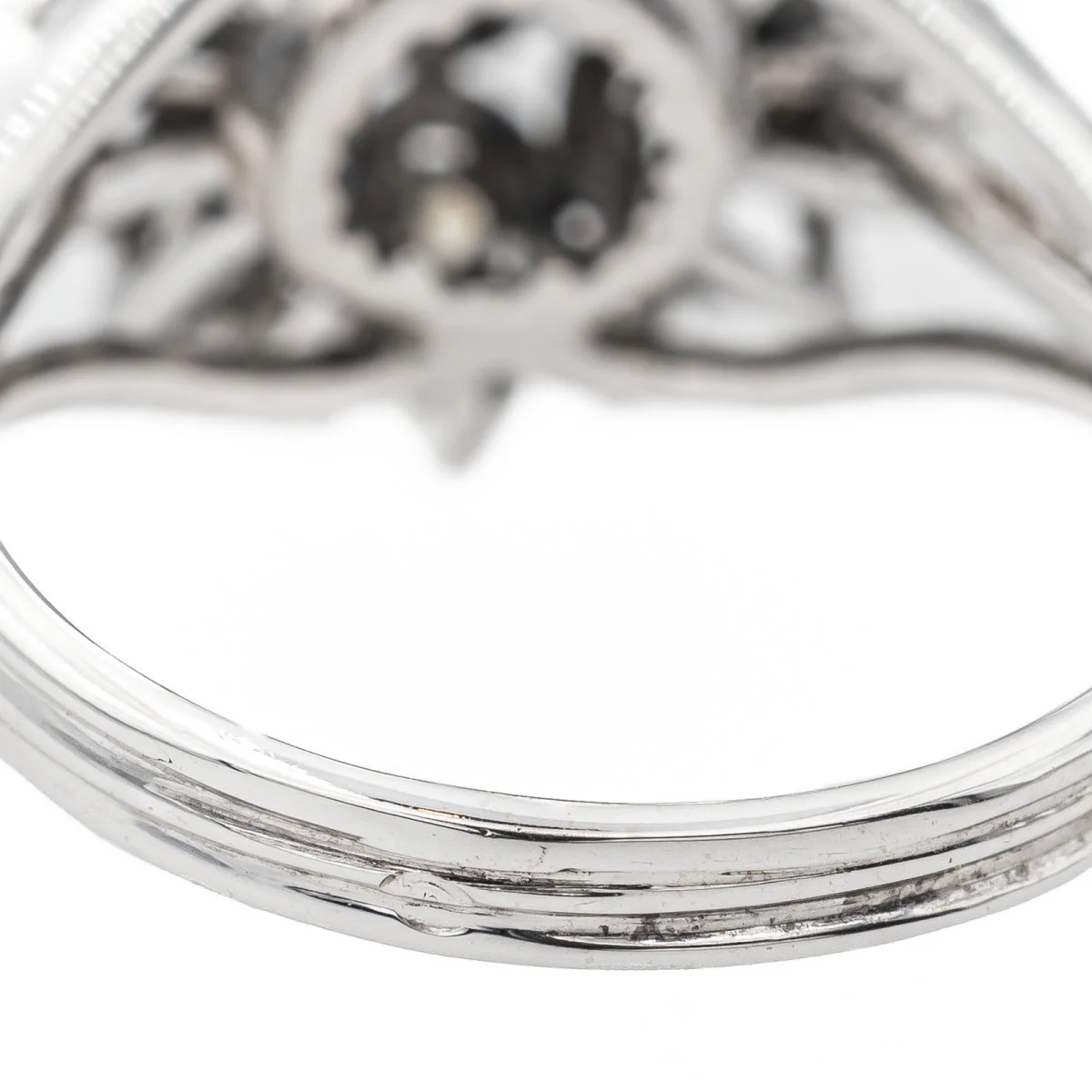 Marguerite ring in white gold and diamond - Image 6
