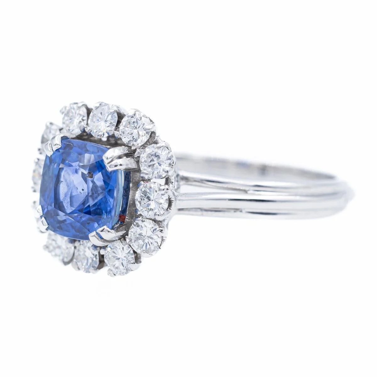 Marguerite ring White gold Sapphire - Image 2