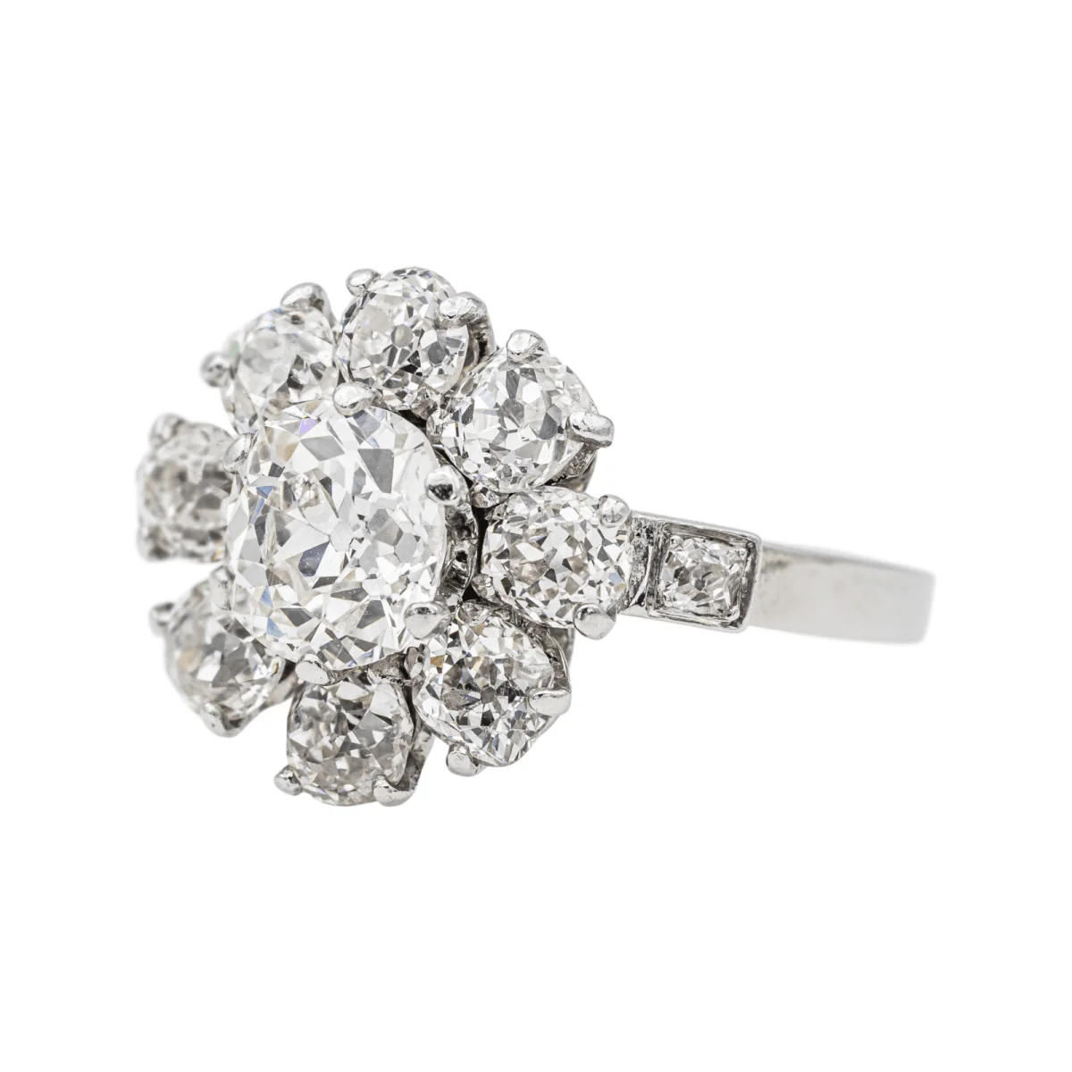 Ring Marguerite Platine diamond - Image 3