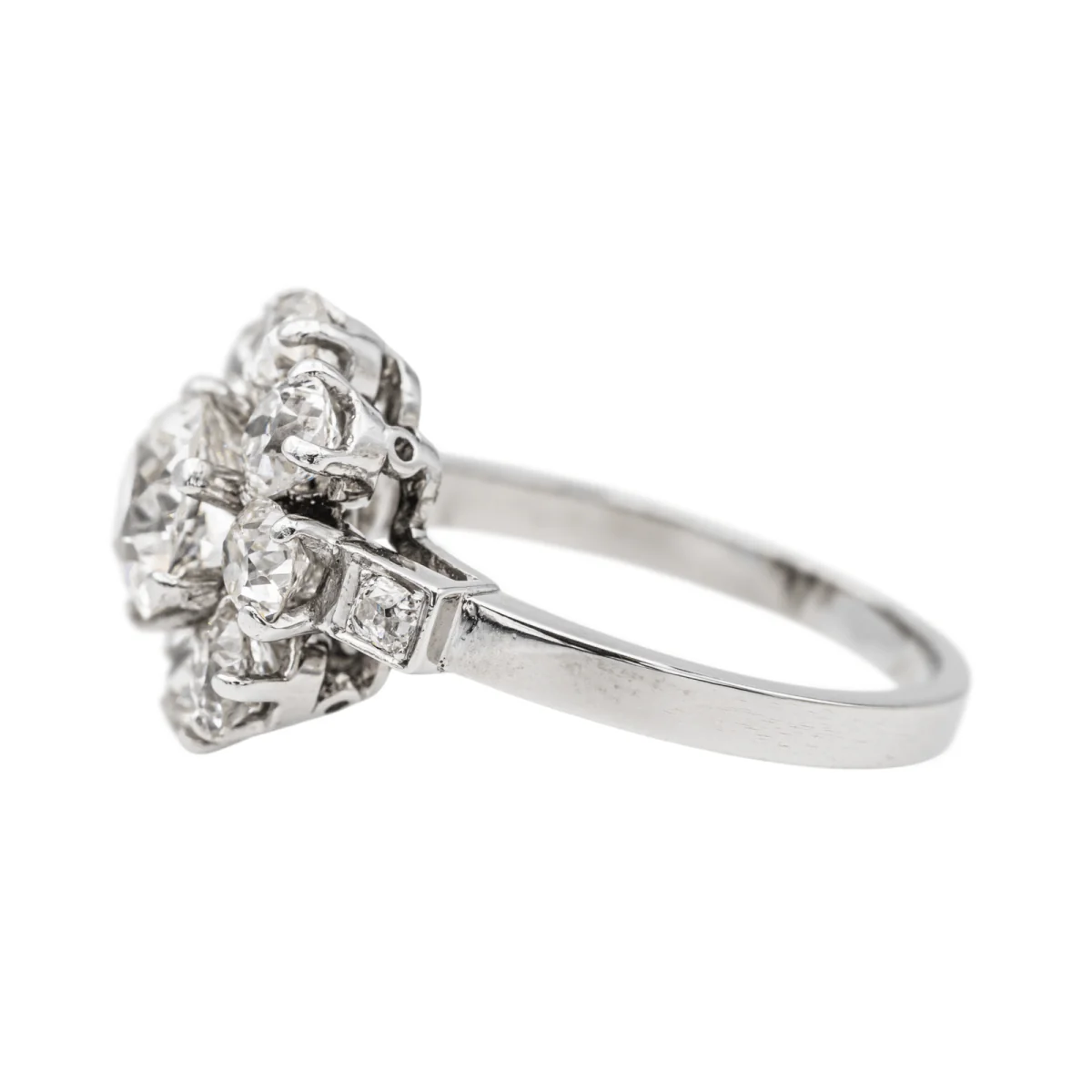 Ring Marguerite Platine diamond - Image 4