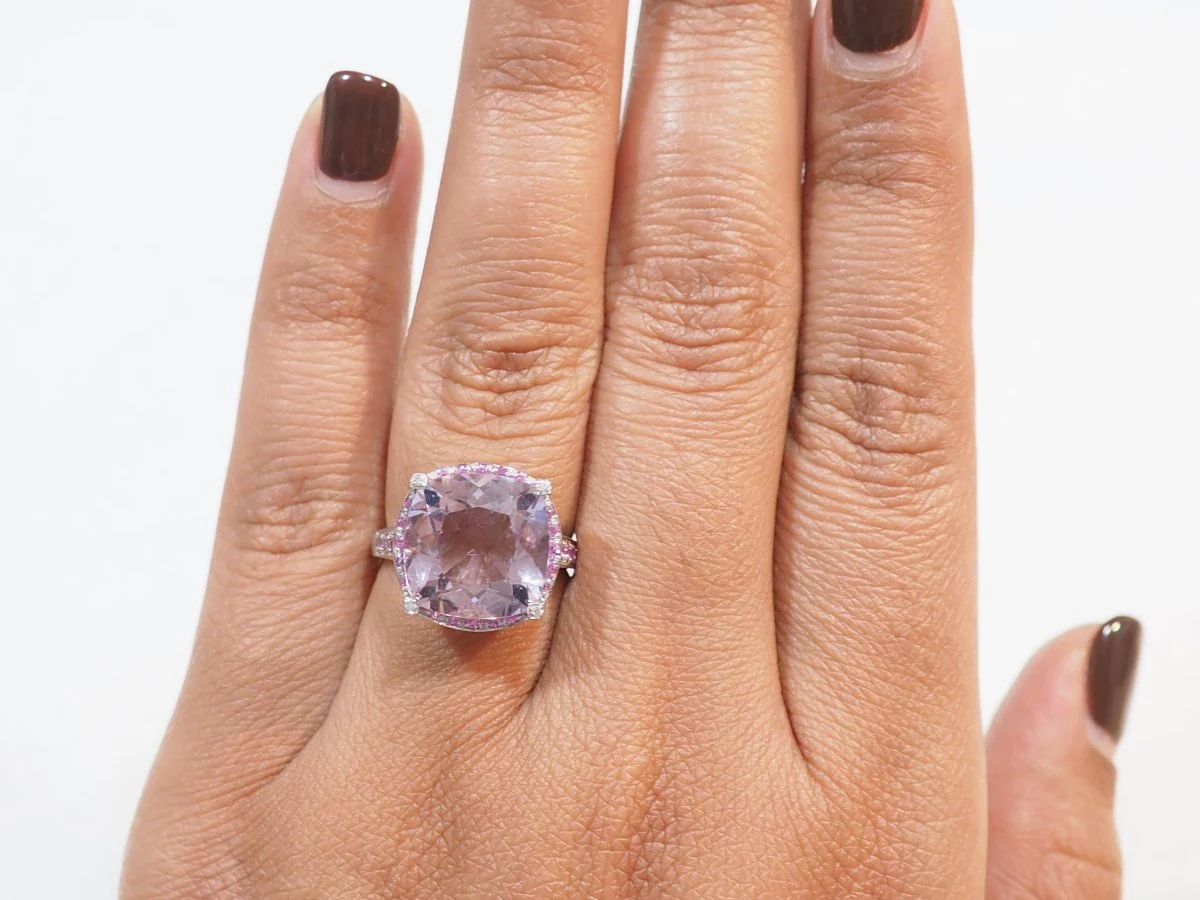 Ring Mauboussin "Couleur d'Amour" in white gold and Amethyst - Image 2