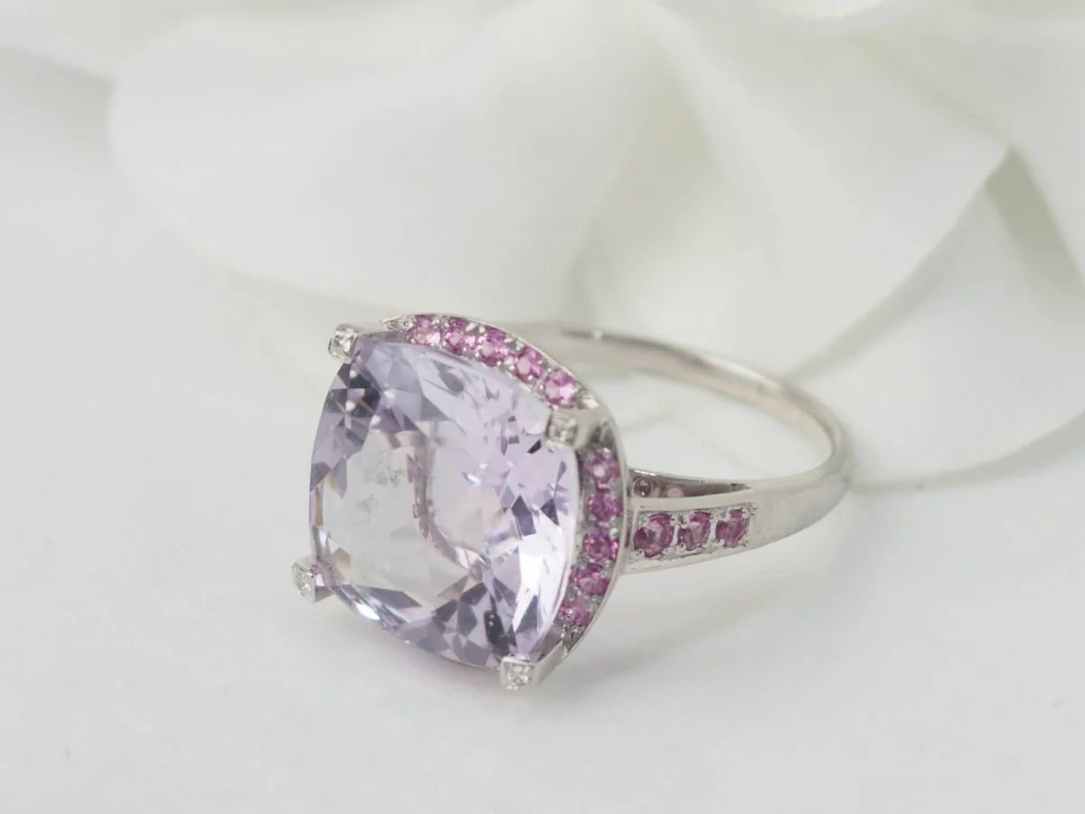 Ring Mauboussin "Couleur d'Amour" in white gold and Amethyst - Image 3