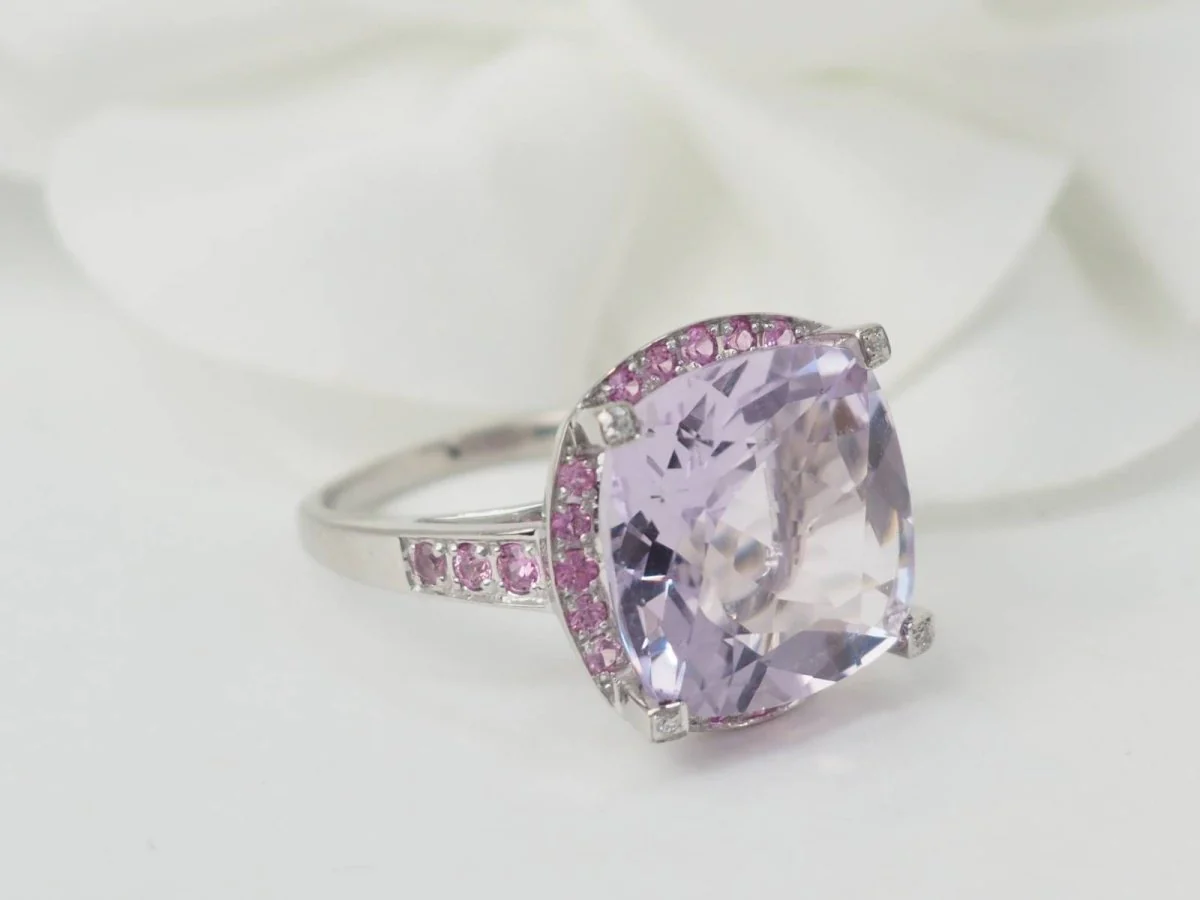 Ring Mauboussin "Couleur d'Amour" in white gold and Amethyst - Image 4