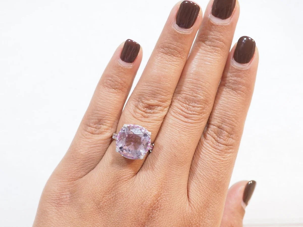 Ring Mauboussin "Couleur d'Amour" in white gold and Amethyst - Image 5