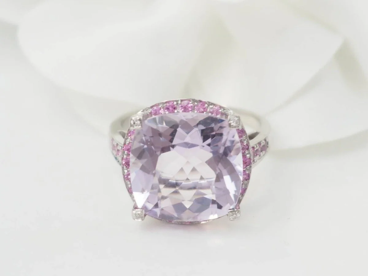 Ring Mauboussin "Couleur d'Amour" in white gold and Amethyst - Image 8