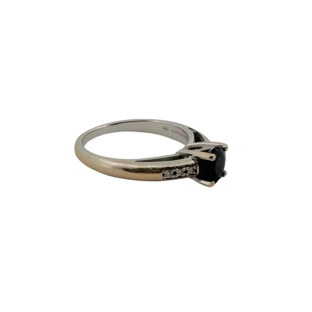 MAUBOUSSIN ring in white gold with sapphire and diamonds - Image 3