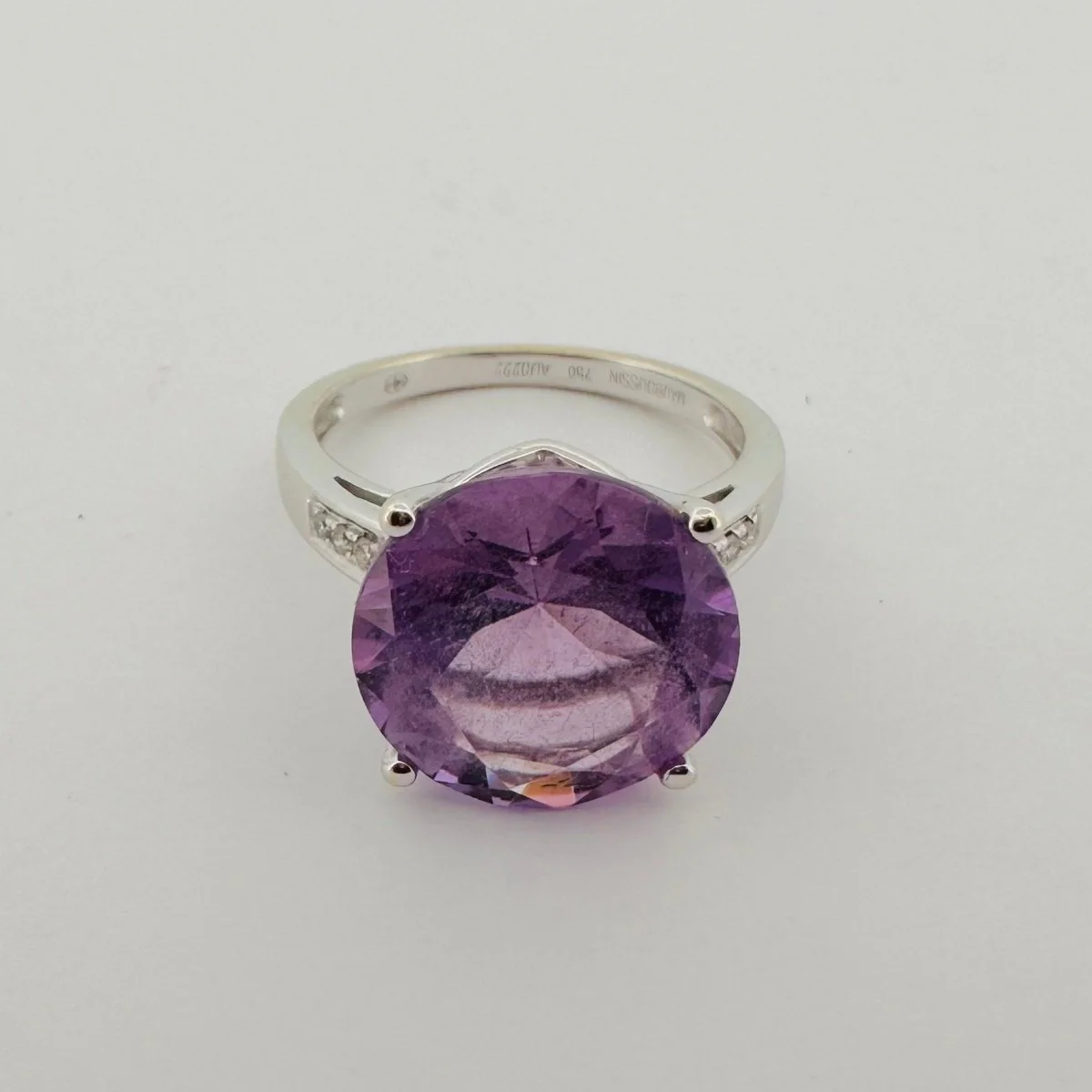 MAUBOUSSIN ring in white gold and amethyst - Image 4
