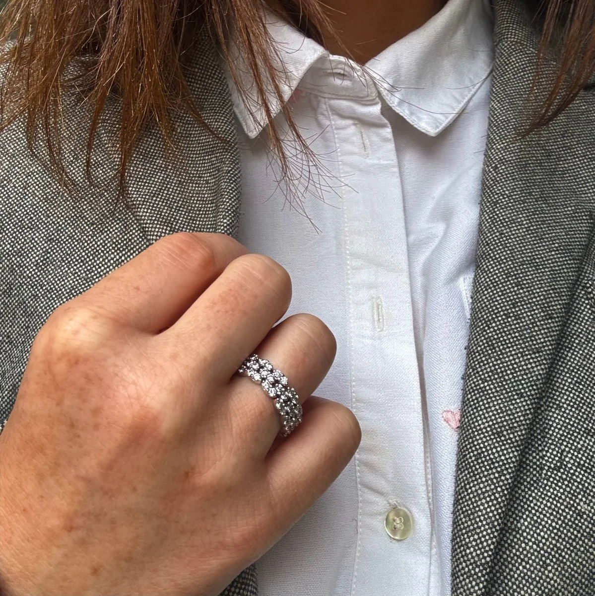 Ring MAUBOUSSIN "Je le veux" in white gold - Image 2