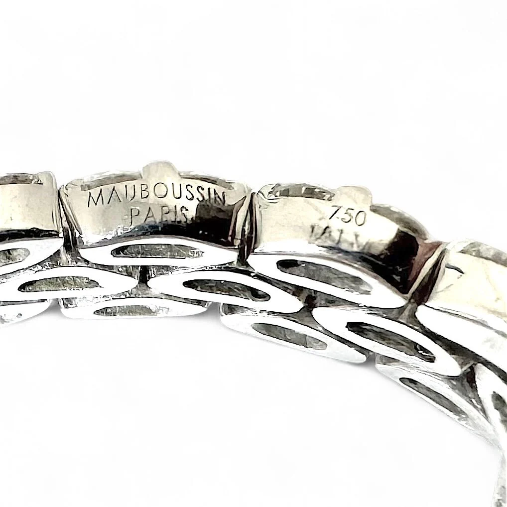 Ring MAUBOUSSIN "Je le veux" in white gold - Image 4