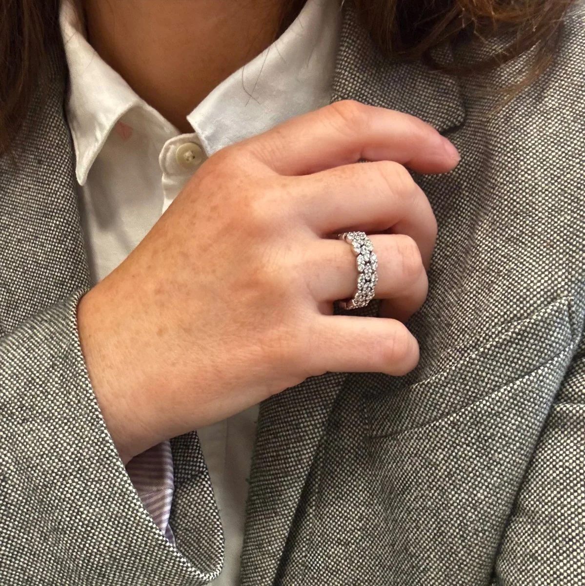 Ring MAUBOUSSIN "Je le veux" in white gold - Image 7
