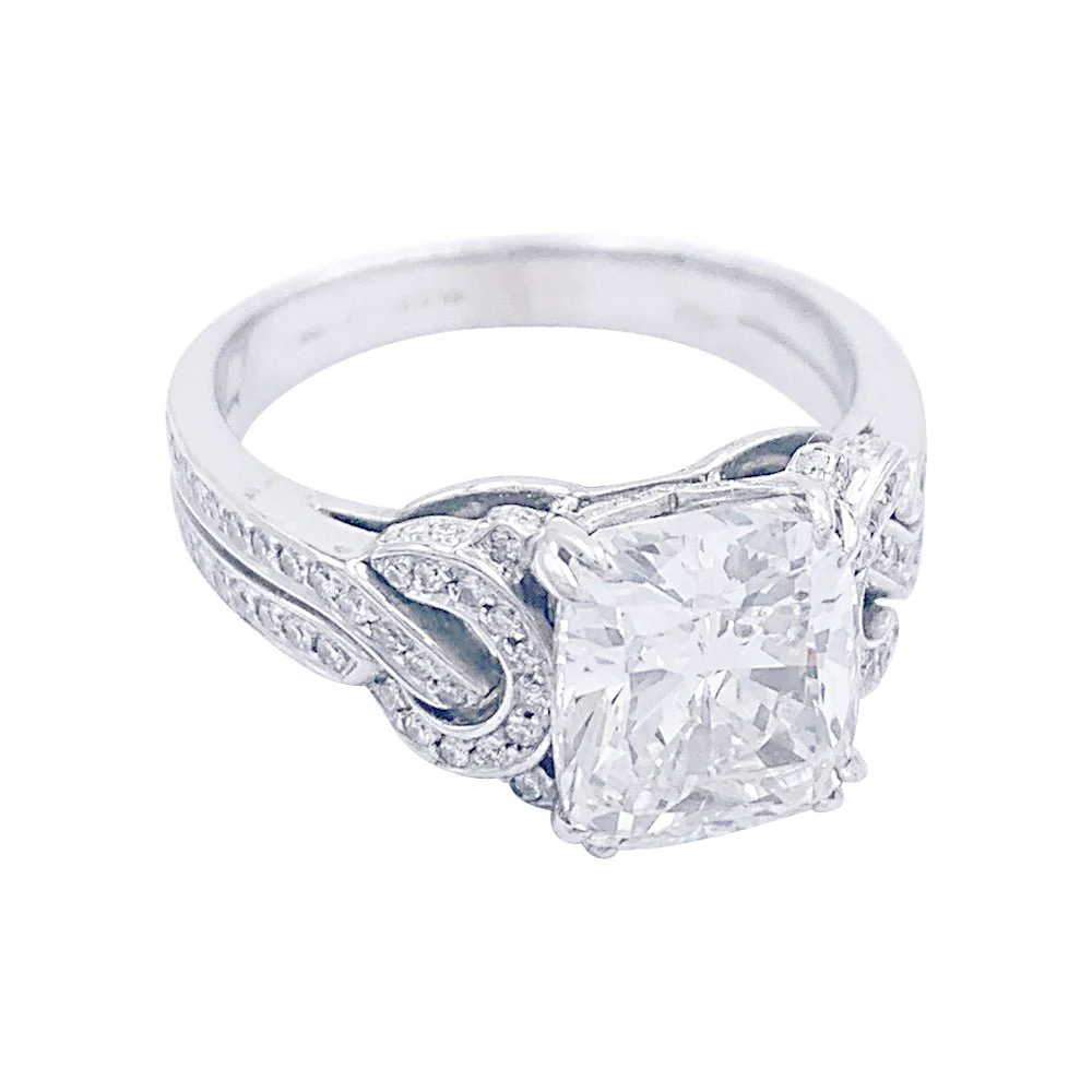 MAUBOUSSIN Solitaire Ring “Subtil Message” in white gold and diamond - Image 4