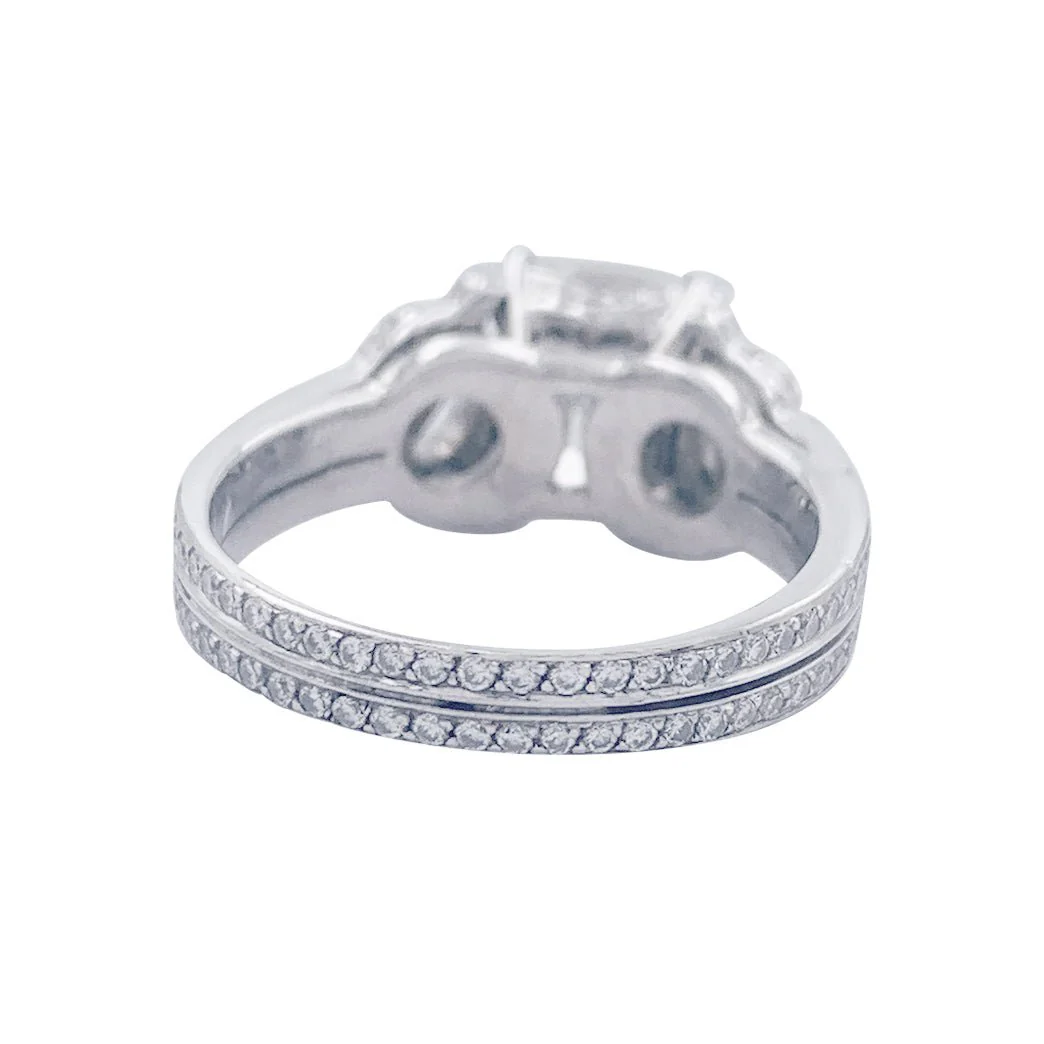 MAUBOUSSIN Solitaire Ring “Subtil Message” in white gold and diamond - Image 5