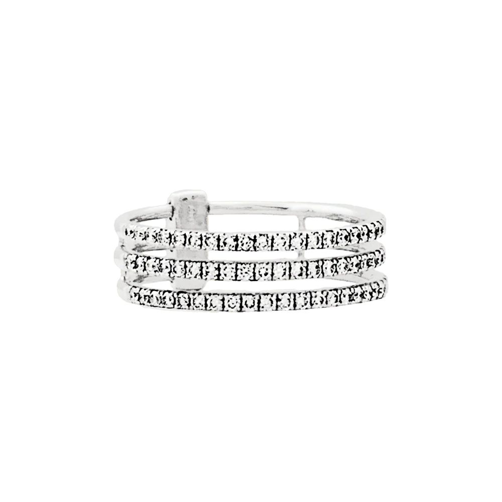 MESSIKA "Gatsby" Pave Ring in White gold and Diamonds - Image 4