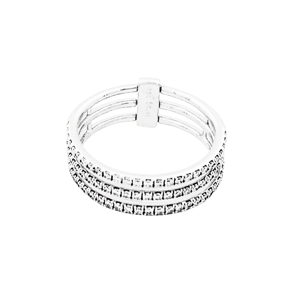 MESSIKA "Gatsby" Pave Ring in White gold and Diamonds - Image 5