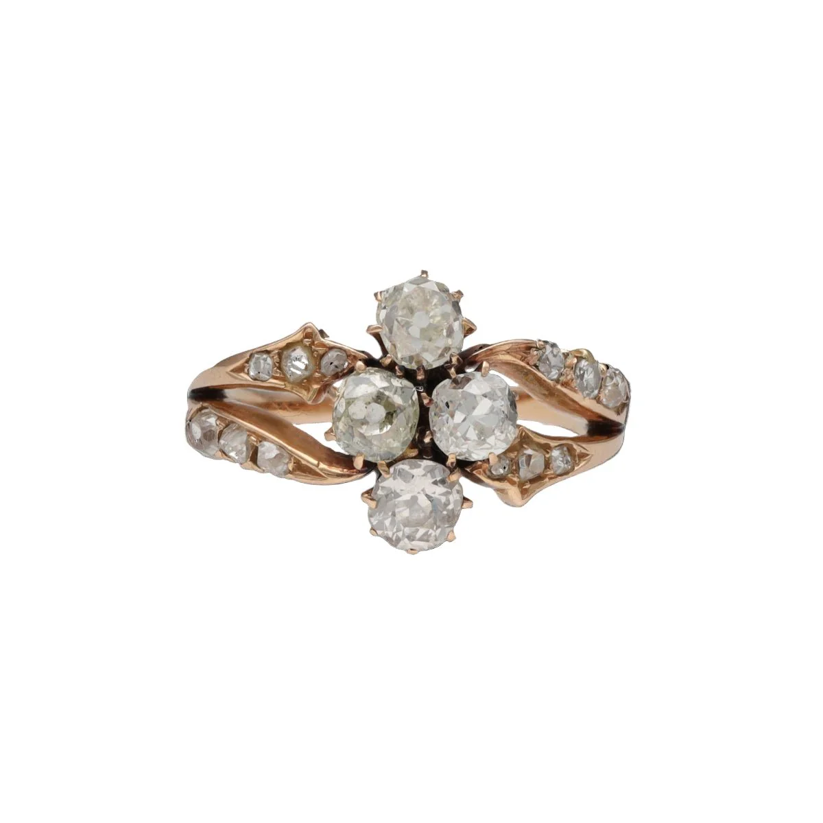Rose Gold and Diamond Ring