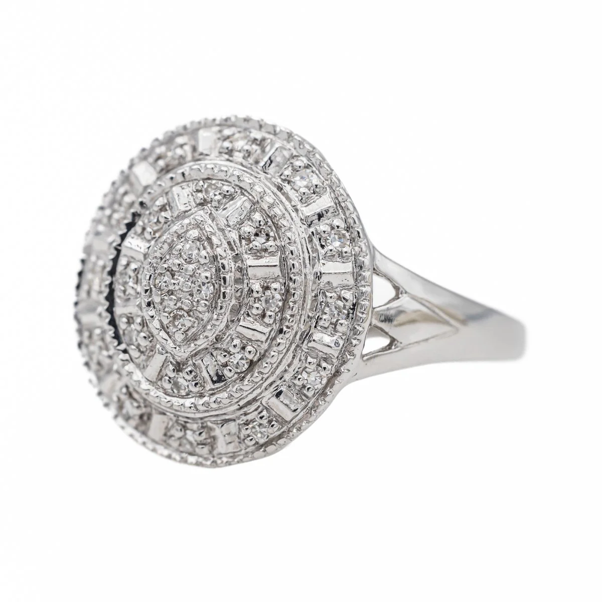 White Gold Diamond Ring - Image 3