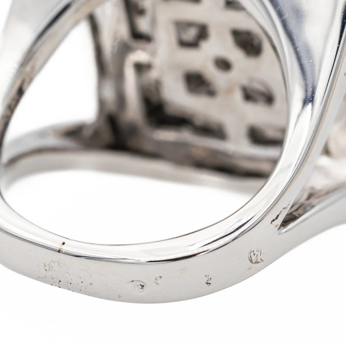 White Gold Diamond Ring - Image 6