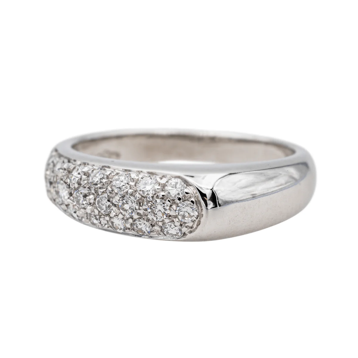 Ring at white gold and diamonds - Image 3