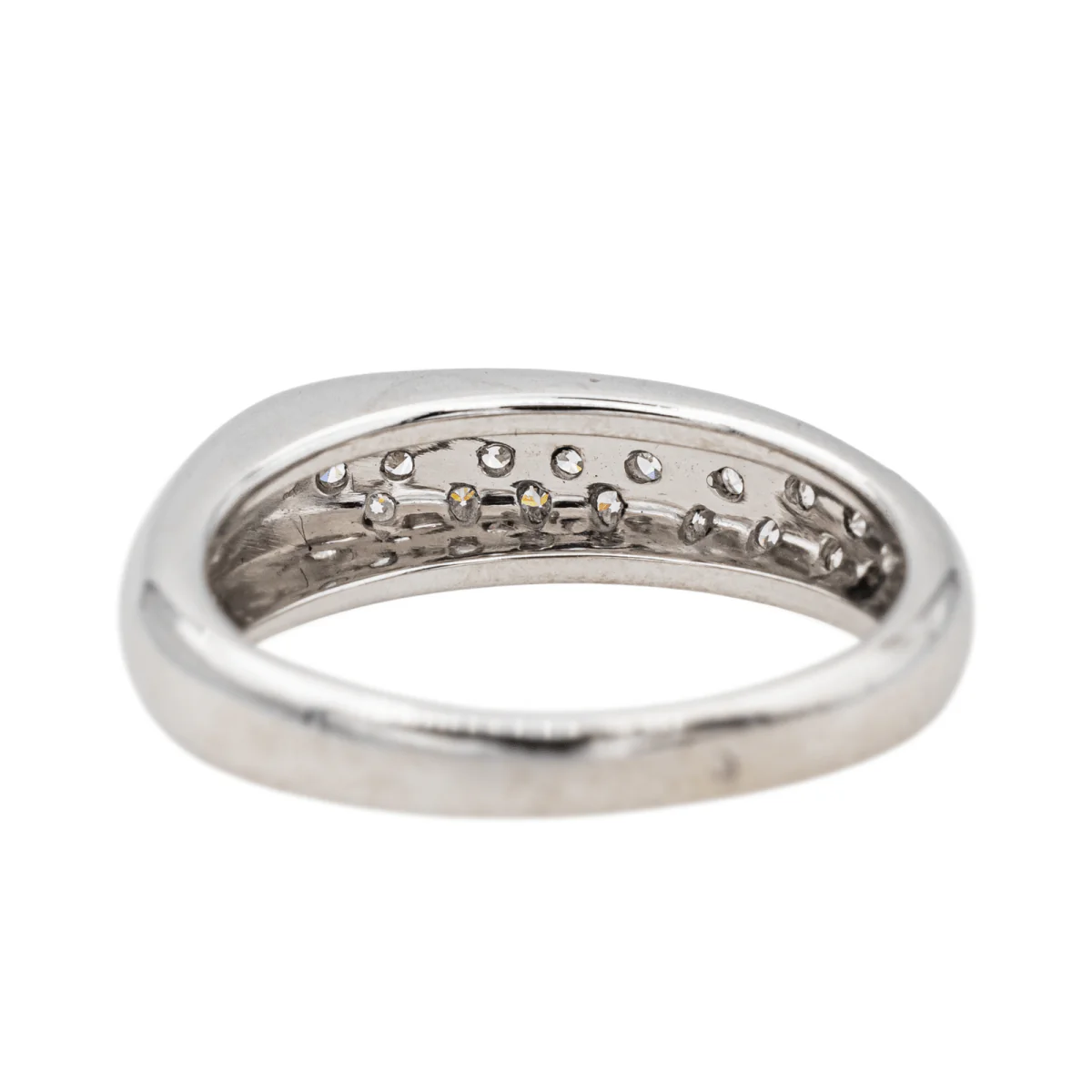 Ring at white gold and diamonds - Image 5