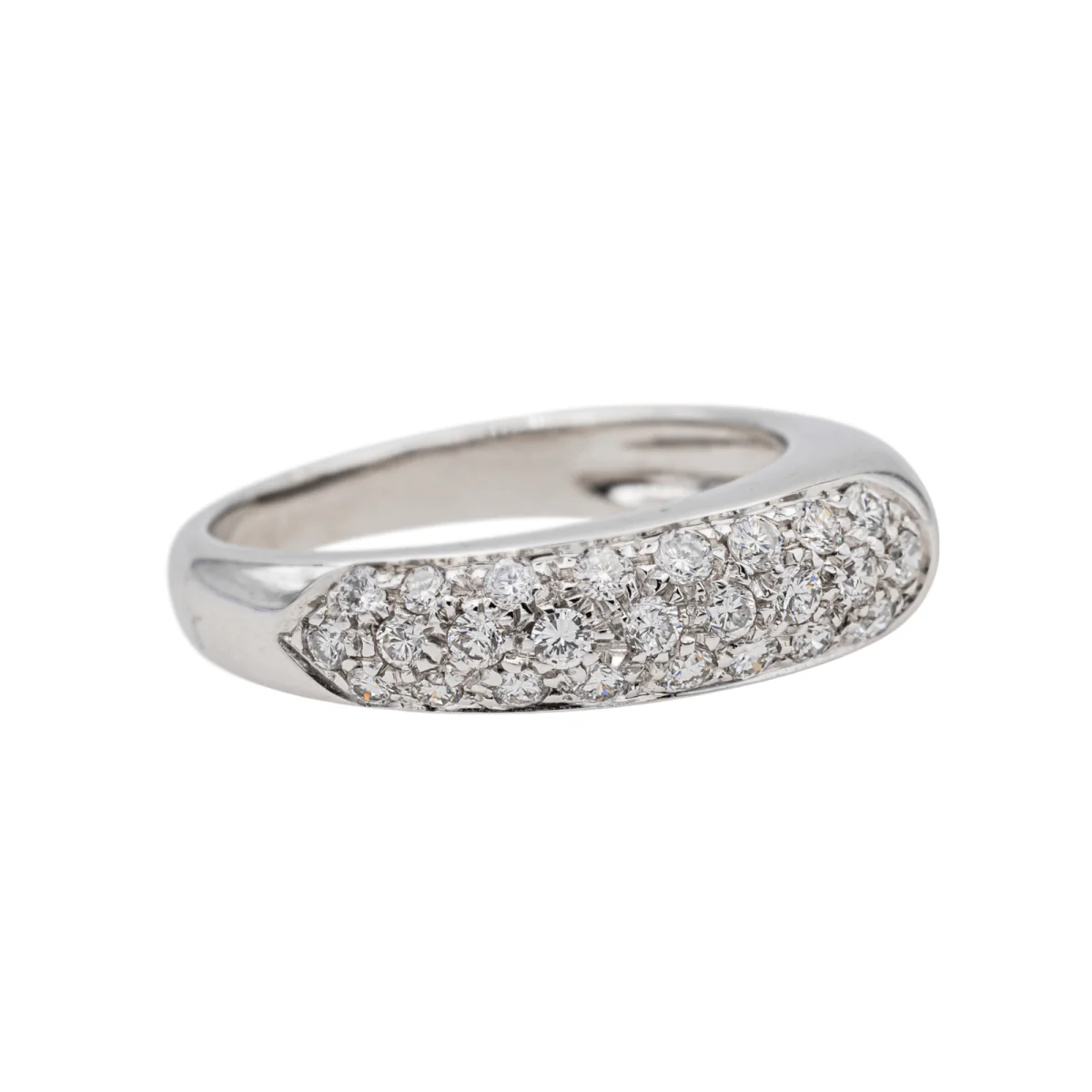 Ring at white gold and diamonds - Image 6