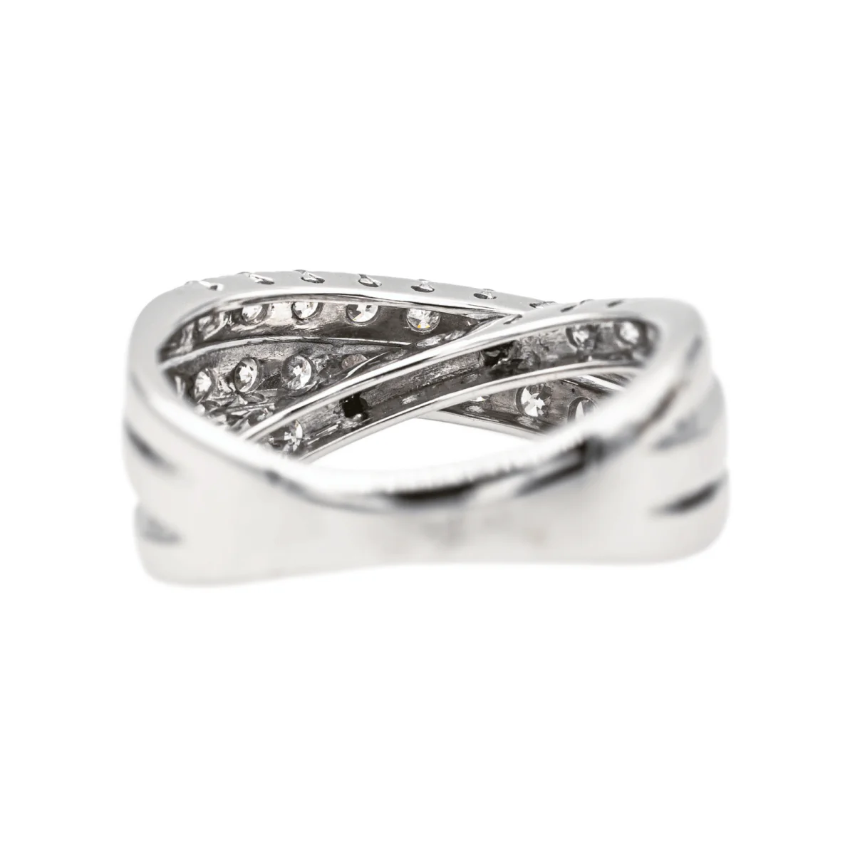 Ring Alliance in white gold and diamonds - Image 5