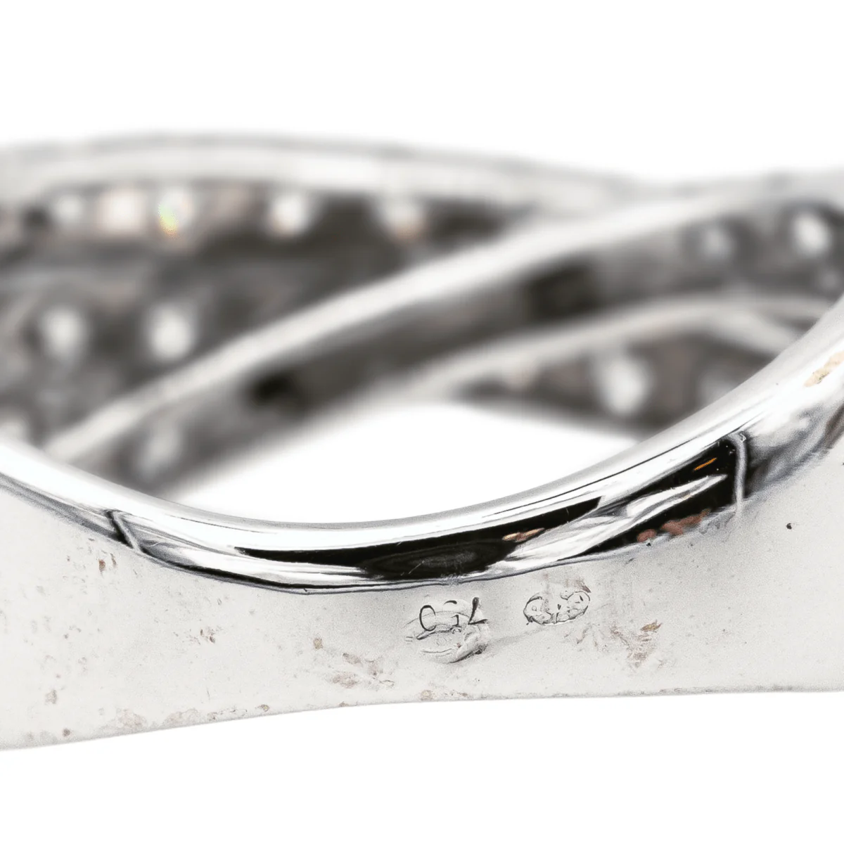 Ring Alliance in white gold and diamonds - Image 7