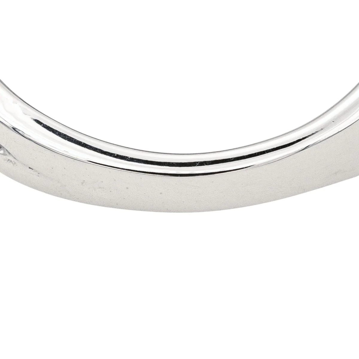 Ring Solitaire in white gold and diamonds - Image 7