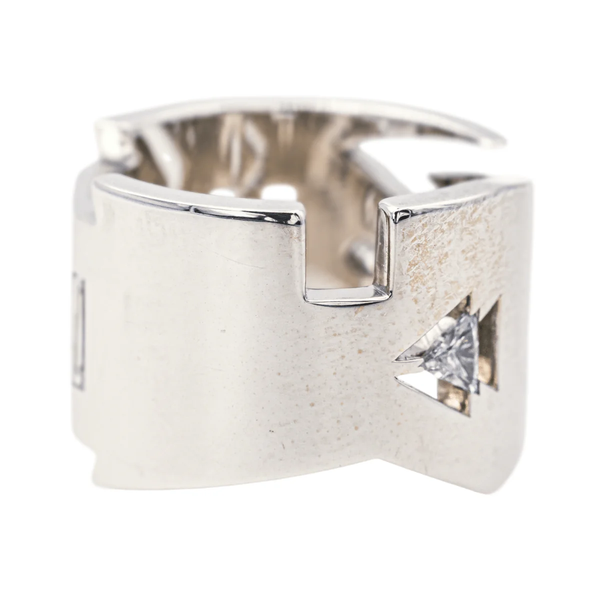 Ring Headband in white gold and diamonds - Image 5