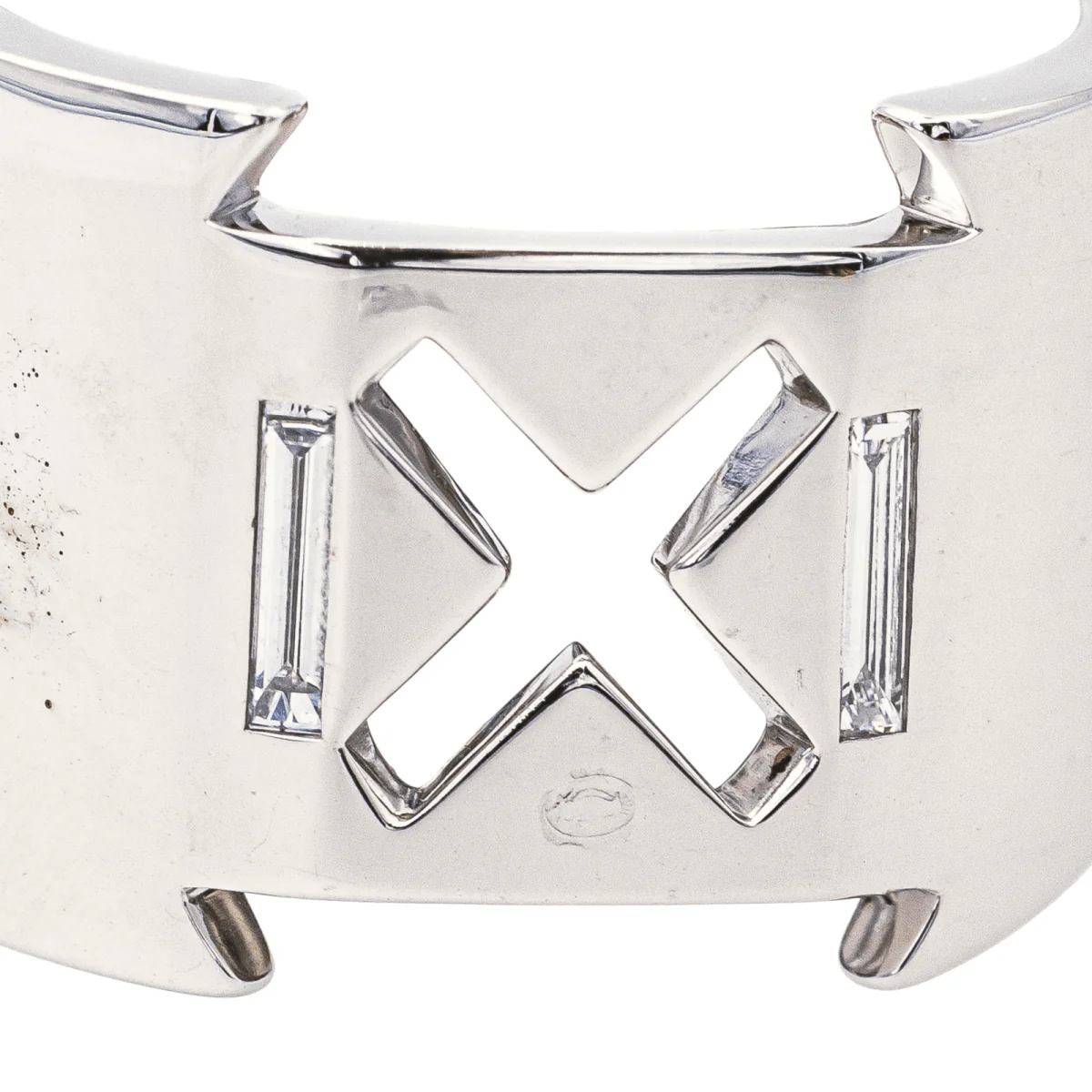 Ring Headband in white gold and diamonds - Image 6