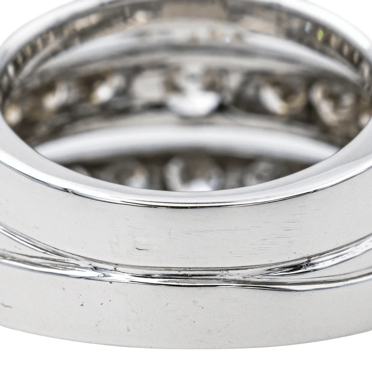 Ring Headband in white gold and diamonds - Image 7