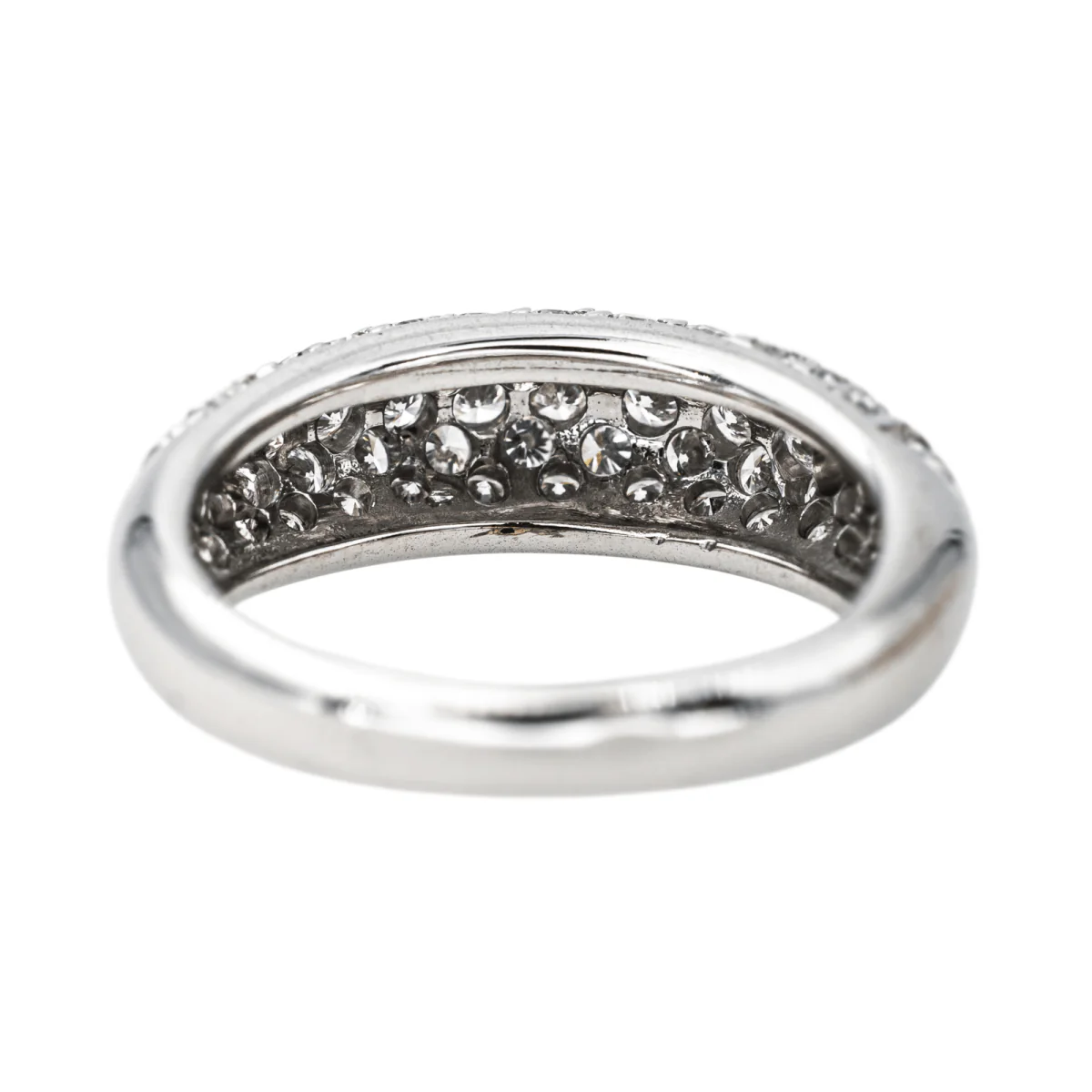 Ring Jonc in white gold and diamonds - Image 5