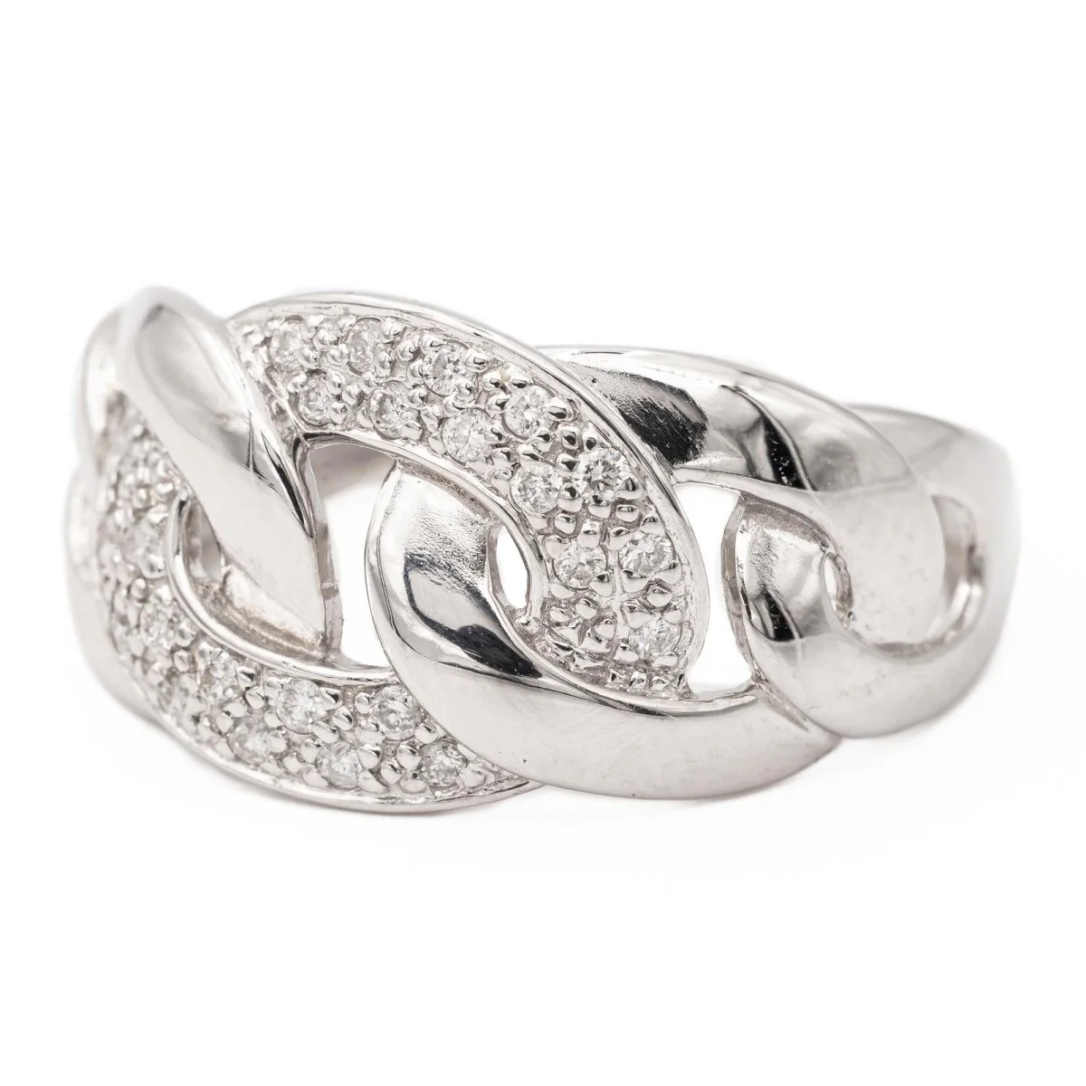 White Gold Diamond Ring - Image 3