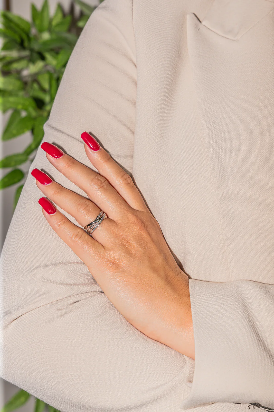 Ring White gold Diamond - Image 2