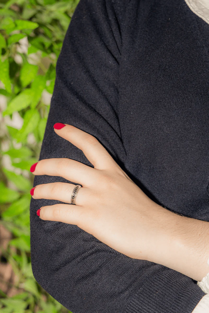 White Gold Diamond Ring - Image 2