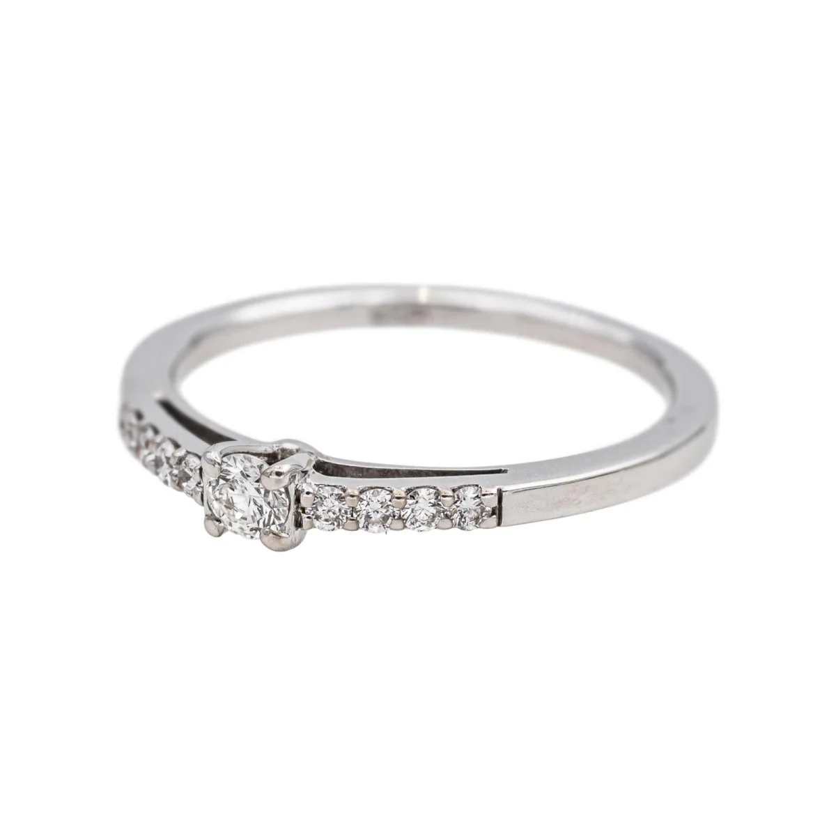 White gold and diamond ring - Image 3
