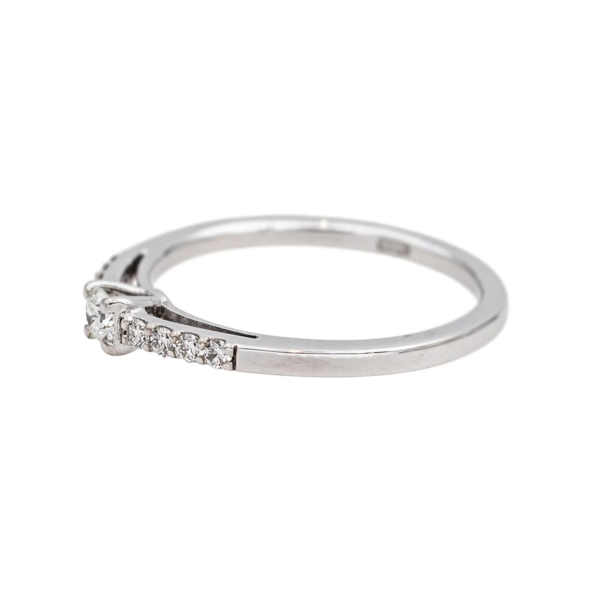White gold and diamond ring - Image 4