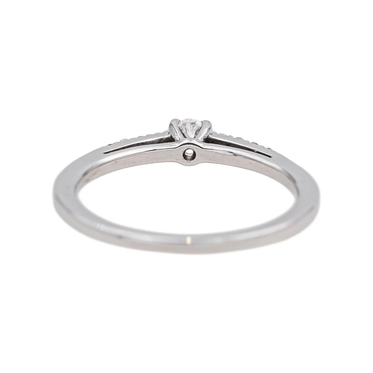 White gold and diamond ring - Image 7