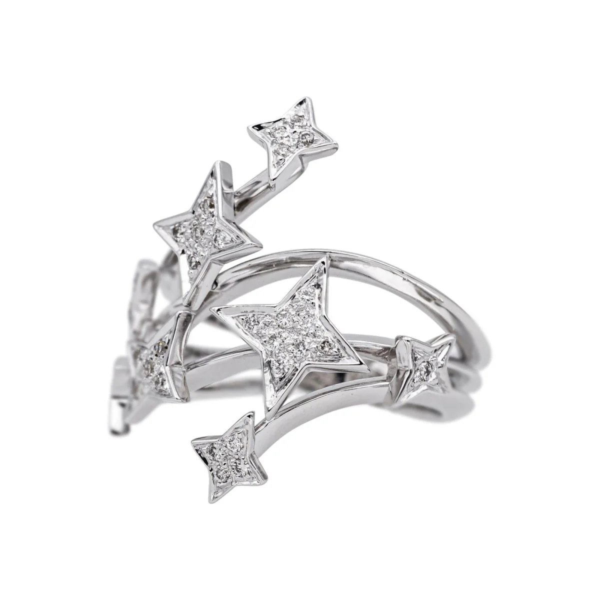 Ring White gold diamond - Image 3