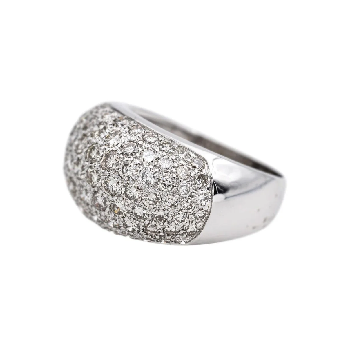 White Gold Diamond Ring - Image 4