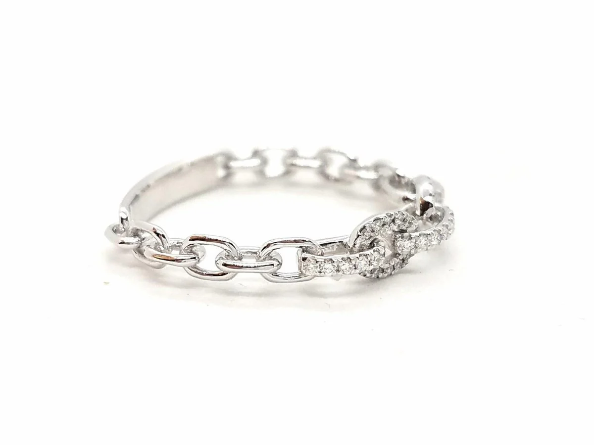 White Gold Diamond Ring - Image 10