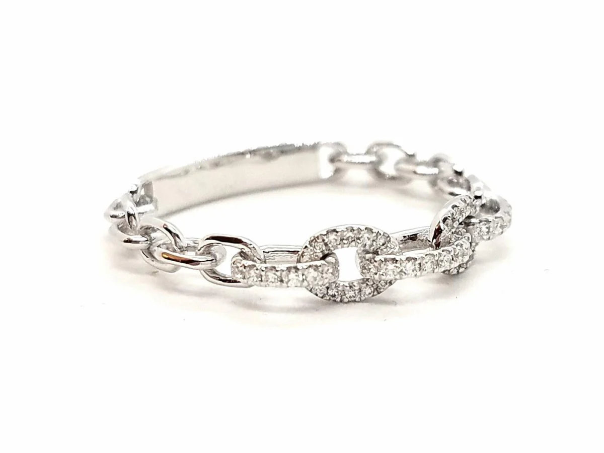 White Gold Diamond Ring - Image 11
