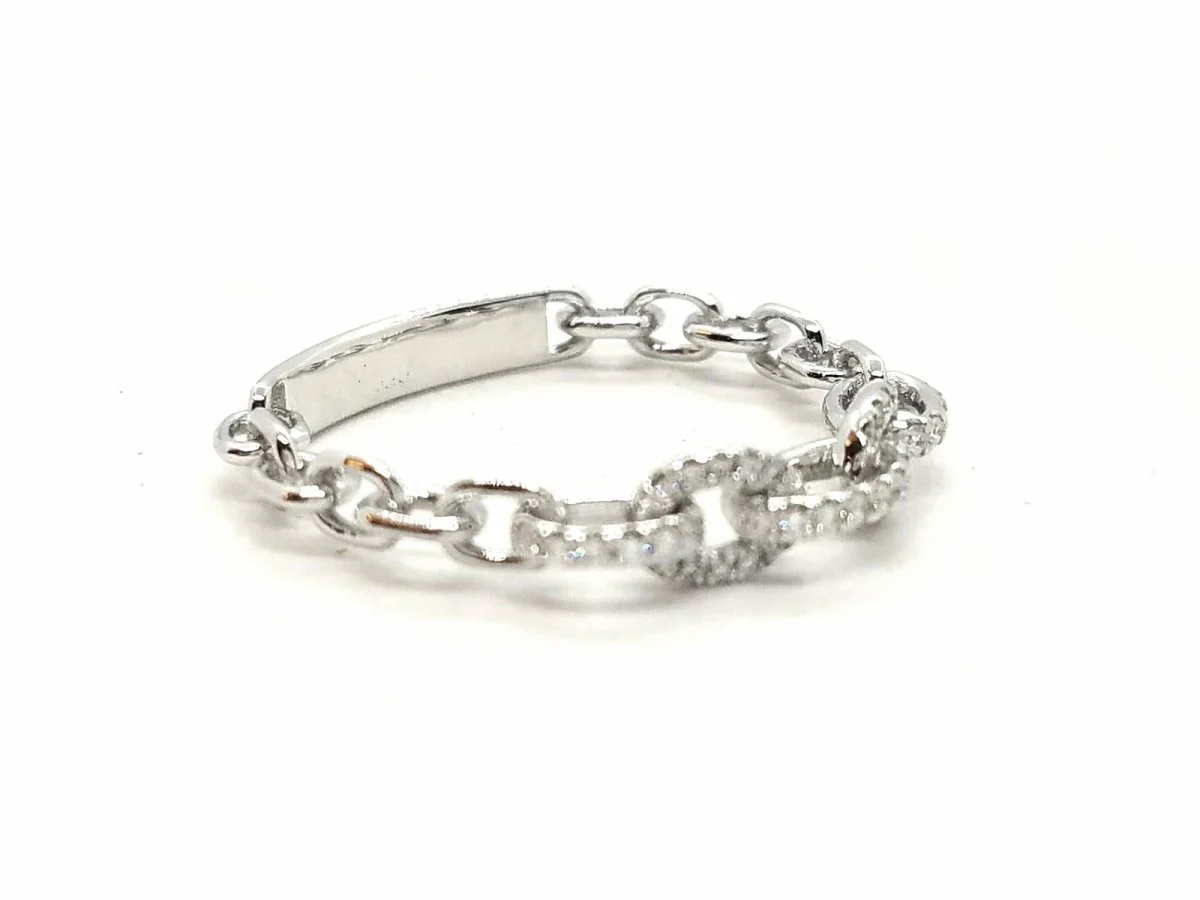 White Gold Diamond Ring - Image 12